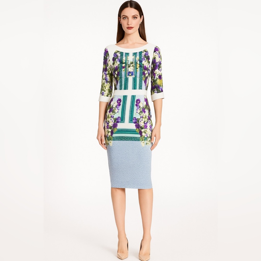 Like new Antonio Berardi designer midi dress S 40